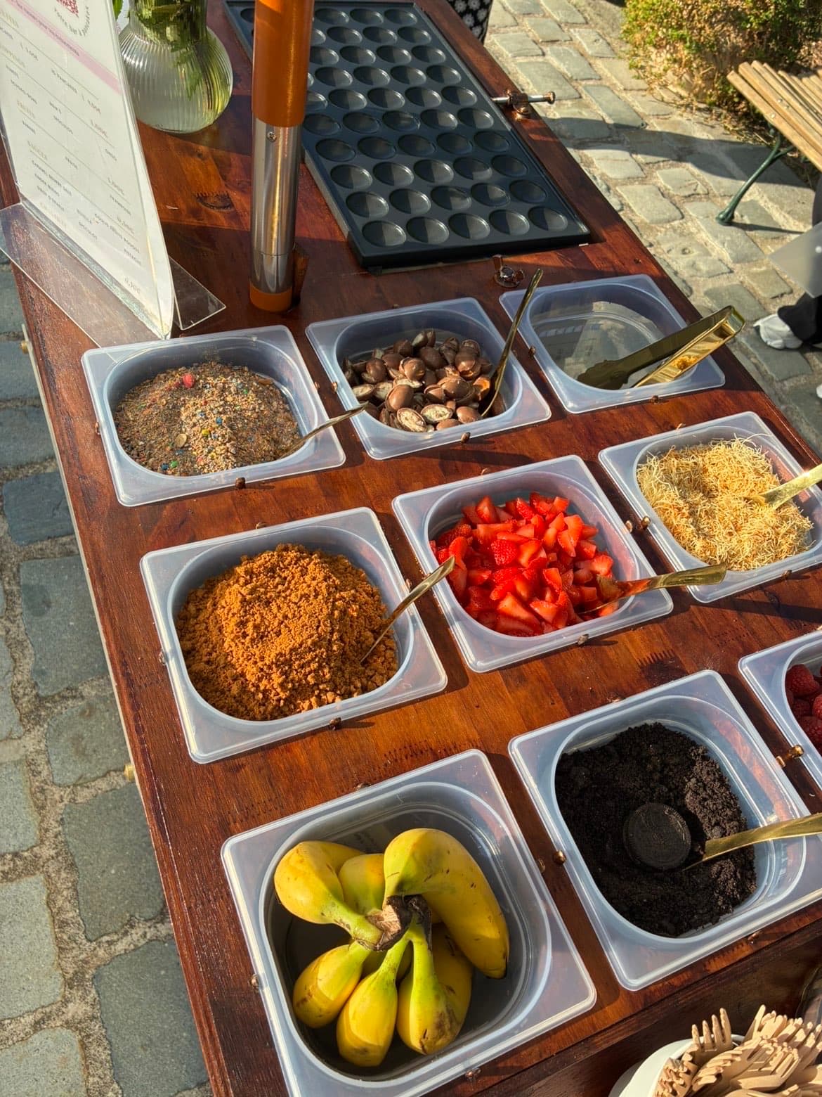 Buffet toppings